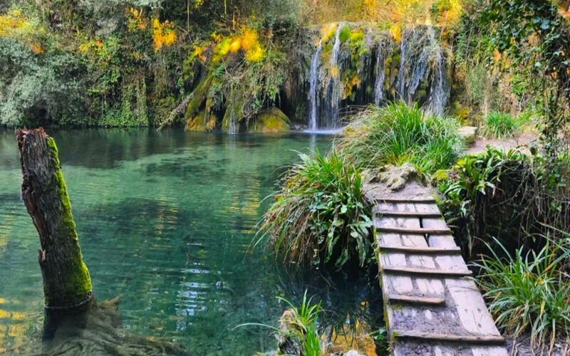 Excursión con niños en gorgs de Catalunya