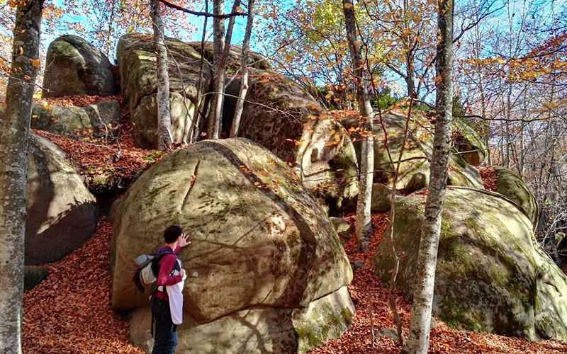 Excursión con niños en las Rocas Encantadas