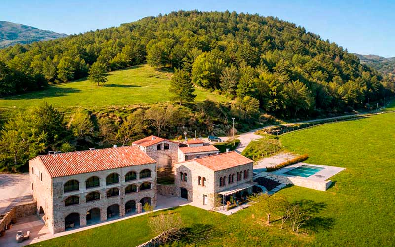 Cicloturismo en el Ripoll&egrave;s, hoteles para ciclistas