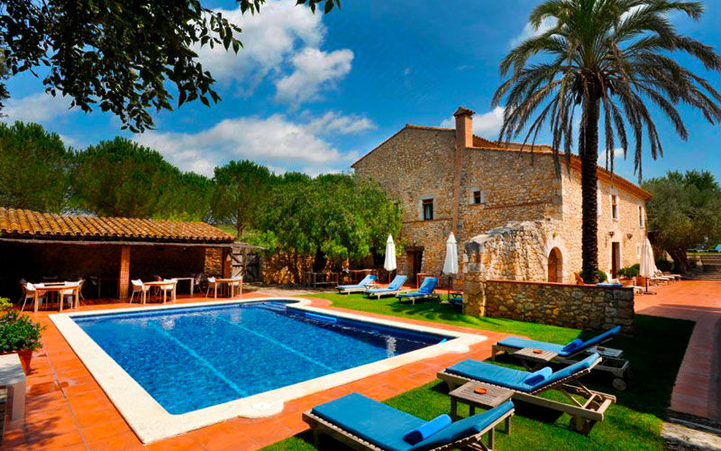 Mas Falgarona, hotel rural con spa en el Alt Empordà