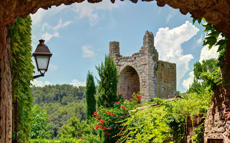 Charming medieval villages, Peratallada