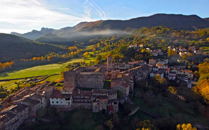 Charming medieval villages, Santa Pau