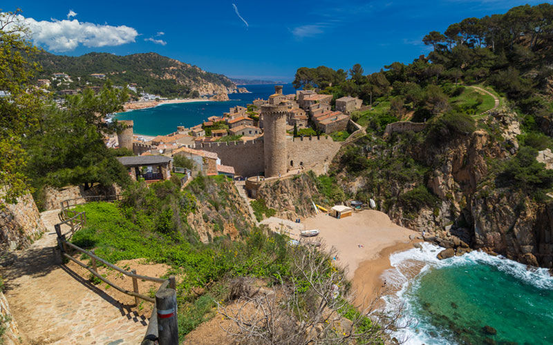Charming medieval villages, Tossa de Mar