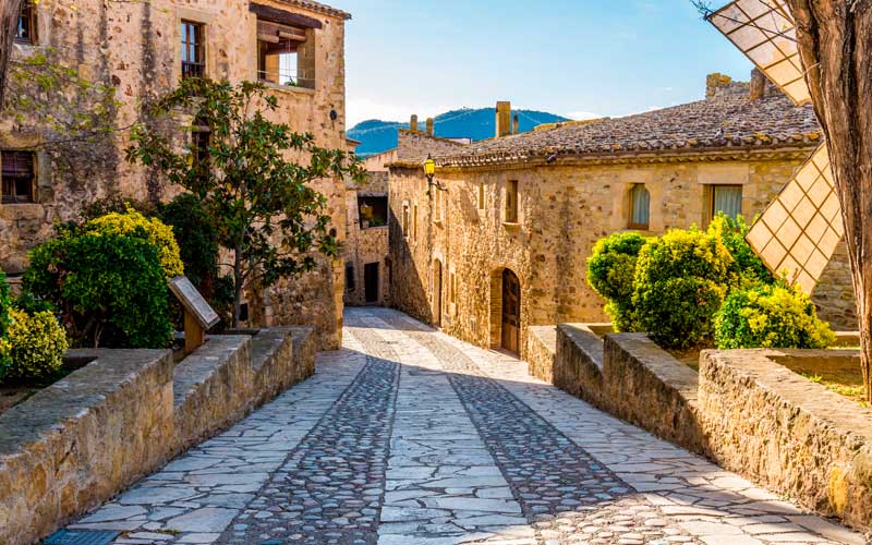 Charming medieval villages, Pals