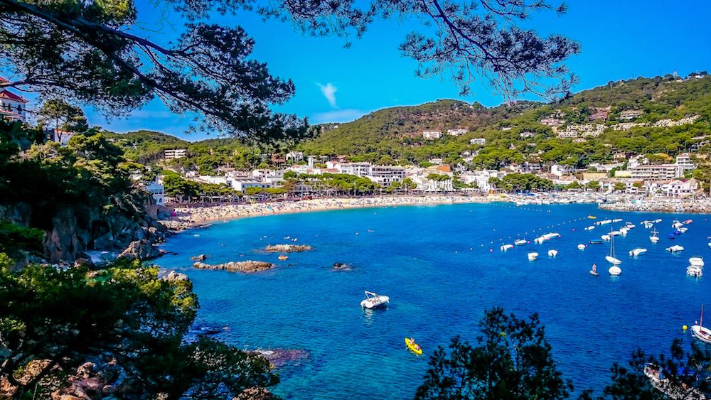 TriÃ¡ngulo de Oro de la Costa Brava, Calella a Llafranc