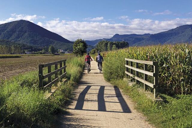 Cicloturisme per les Vies Verdes de la Garrotxa