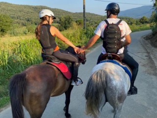 Escapada bienestar con caballos en La Garrotxa
